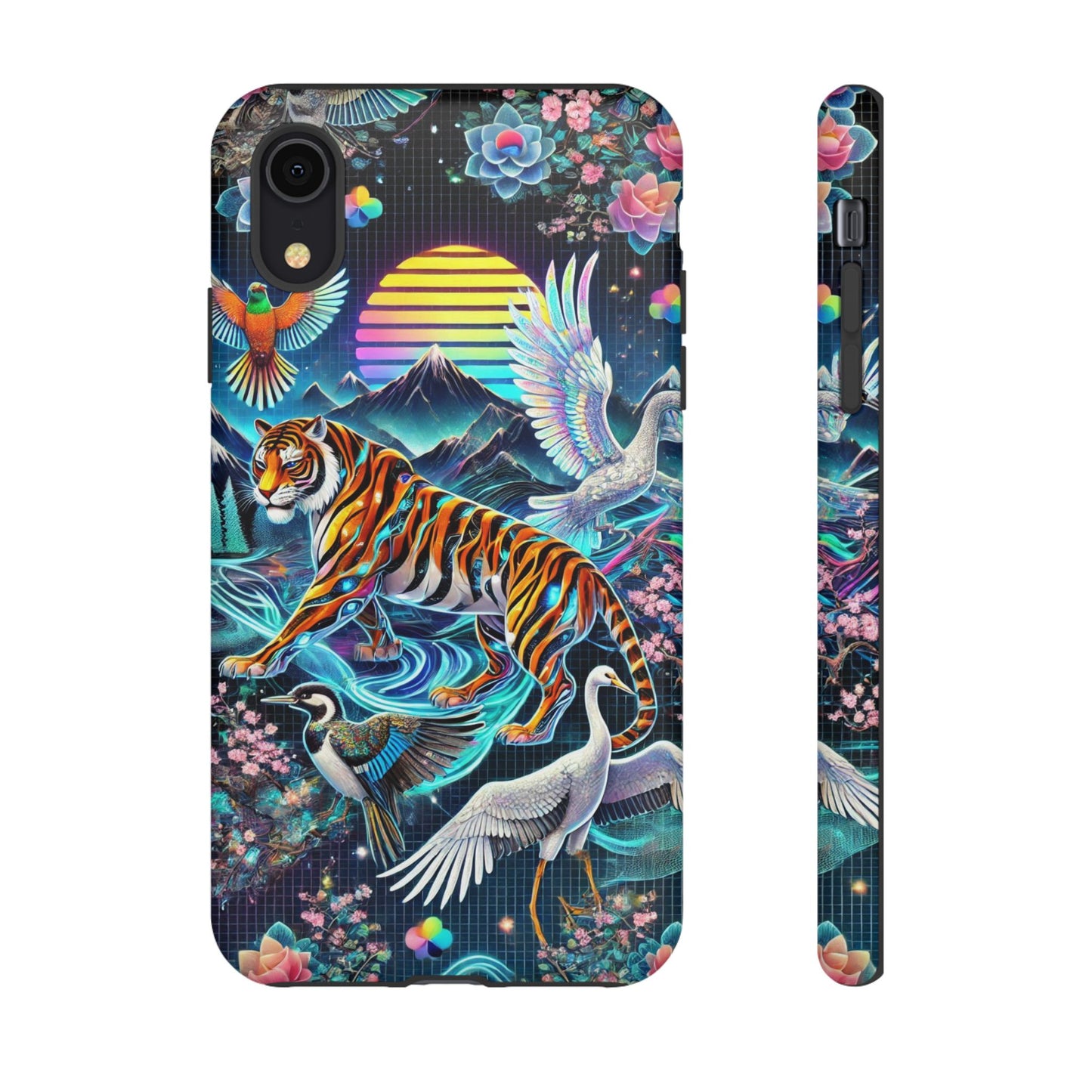 Phone Cases Korean Traditional Tiger Design