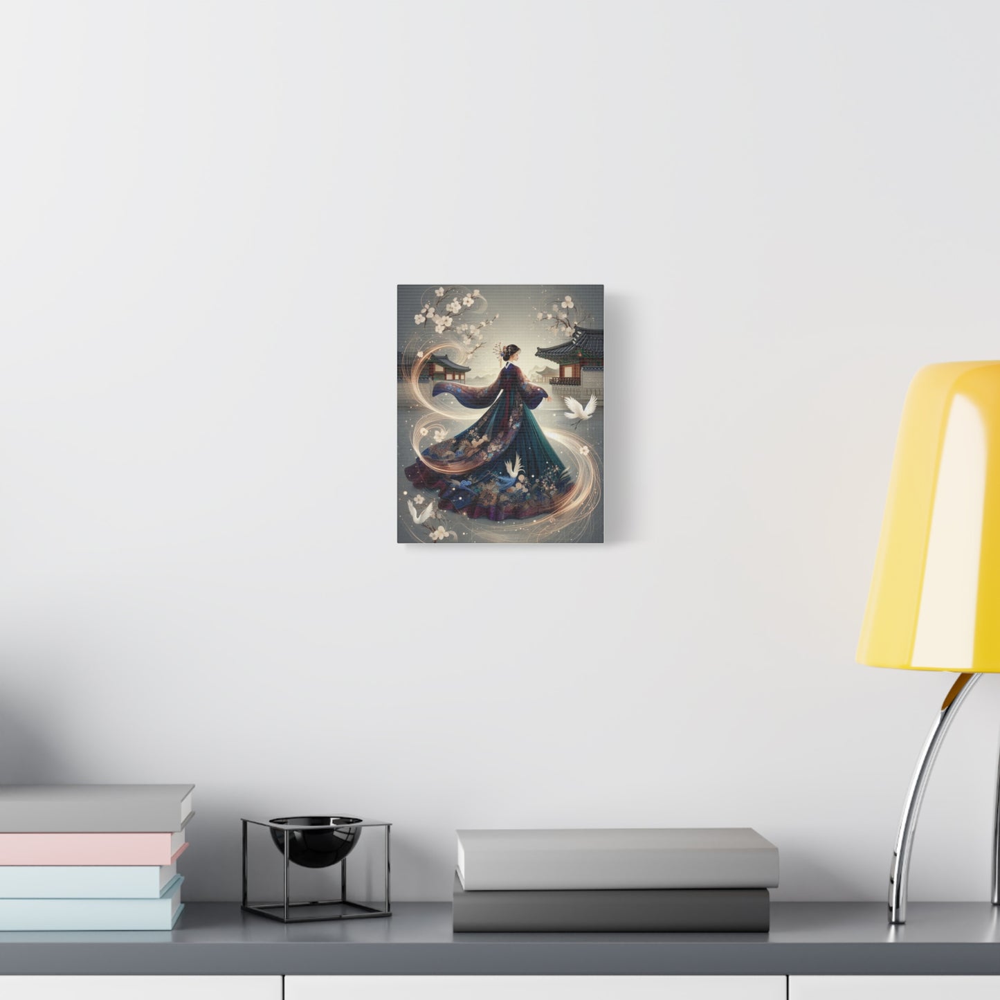 Canvas Print - Graceful Hanbok and Korean Elegance