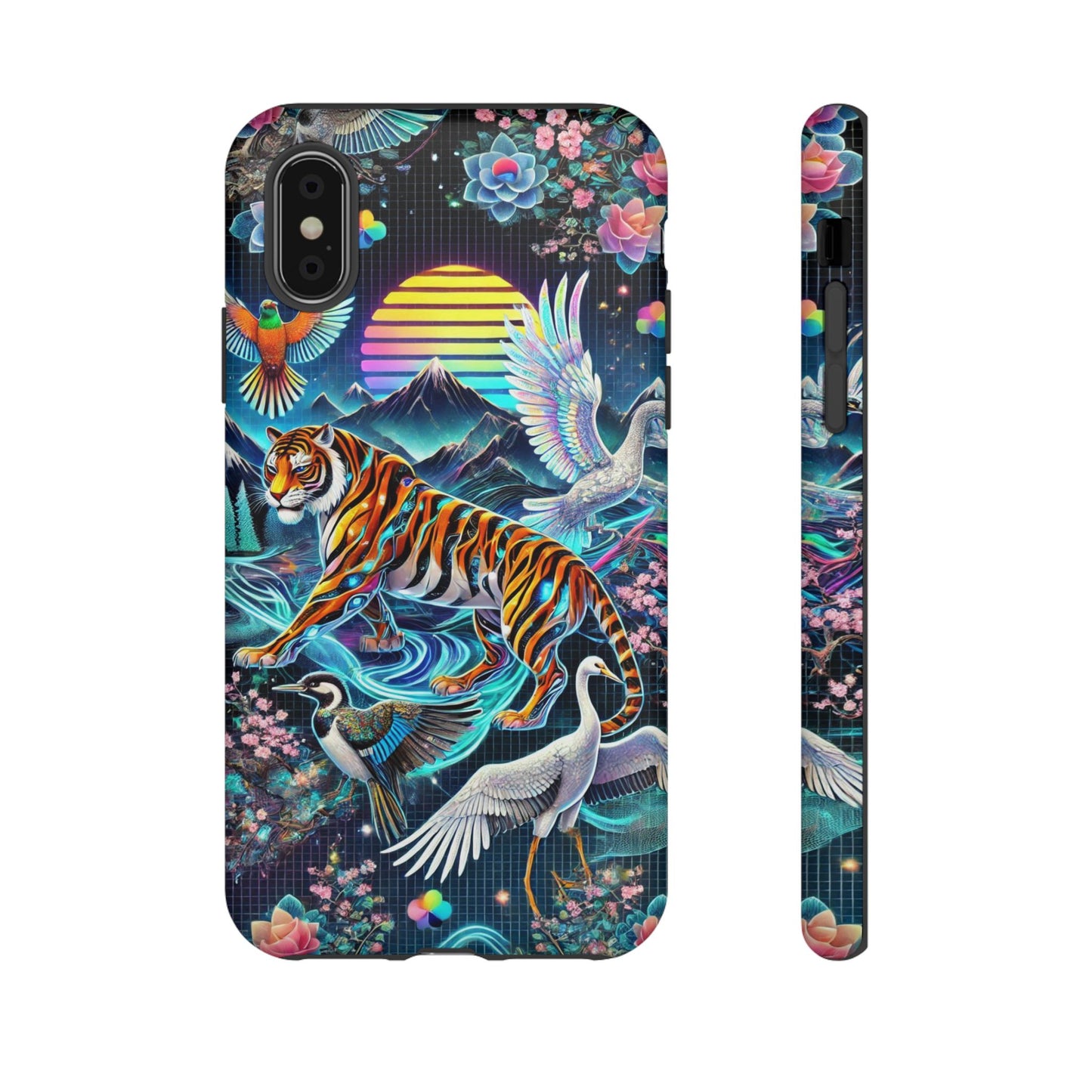 Phone Cases Korean Traditional Tiger Design