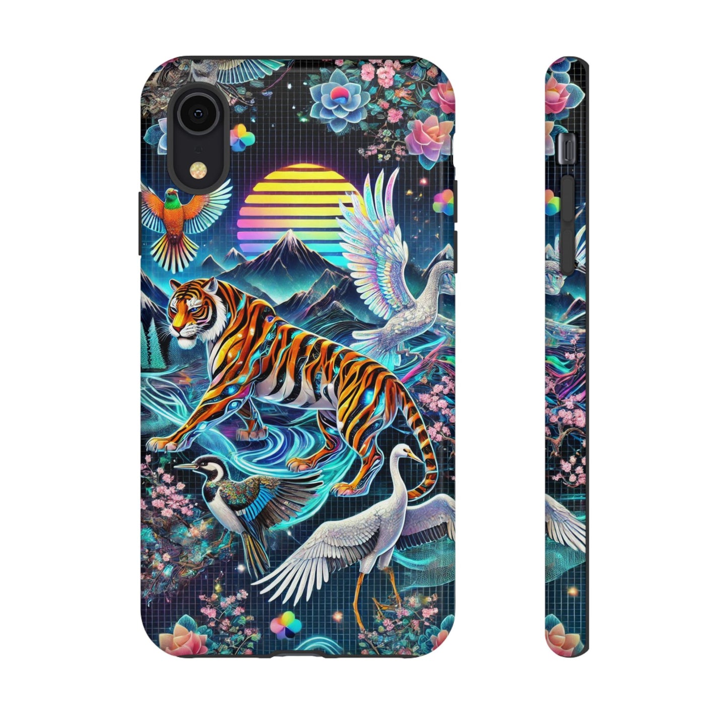 Phone Cases Korean Traditional Tiger Design